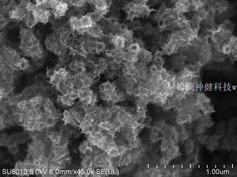 Vertical graphene composite silicon anode material